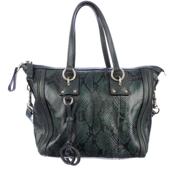 Gucci Rare Python Charm 2 Way Tote Bag - Picture 16 of 16